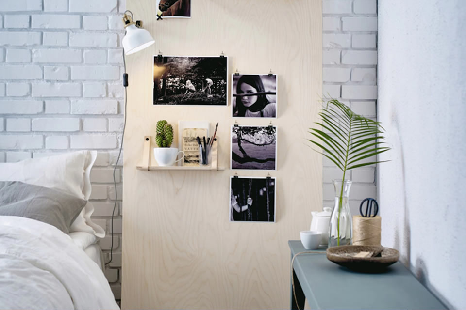 Wall-friendly rental bedroom storage solutions